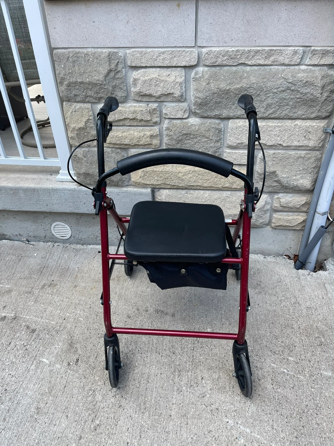 Red Walker with Seat - photo 5