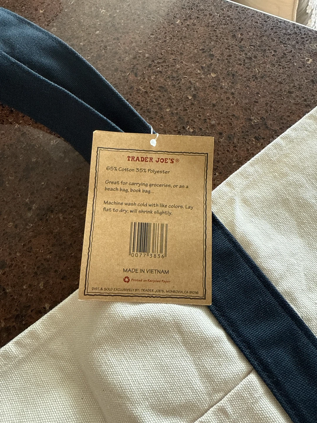 Trader Joe's Reusable Tote Bag - photo 2