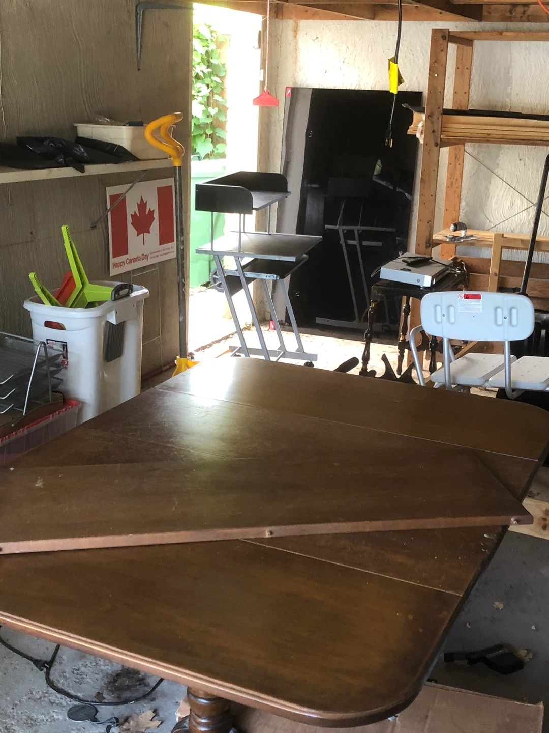 Wooden Dining Table 30x35x50 inch - photo 2