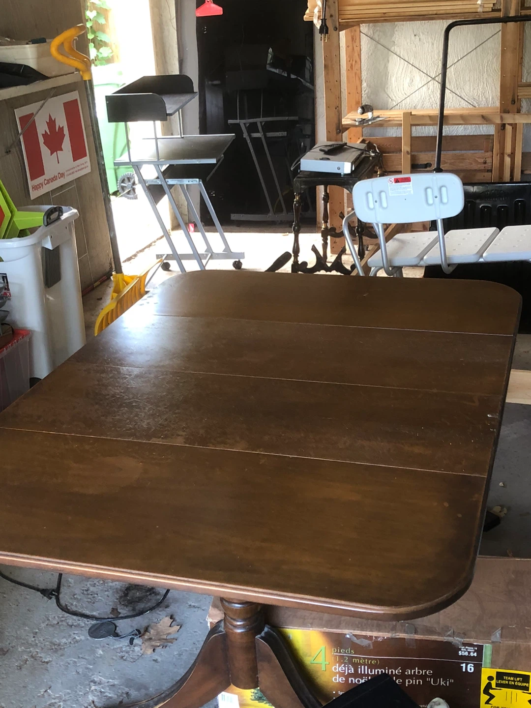Wooden Dining Table 30x35x50 inch