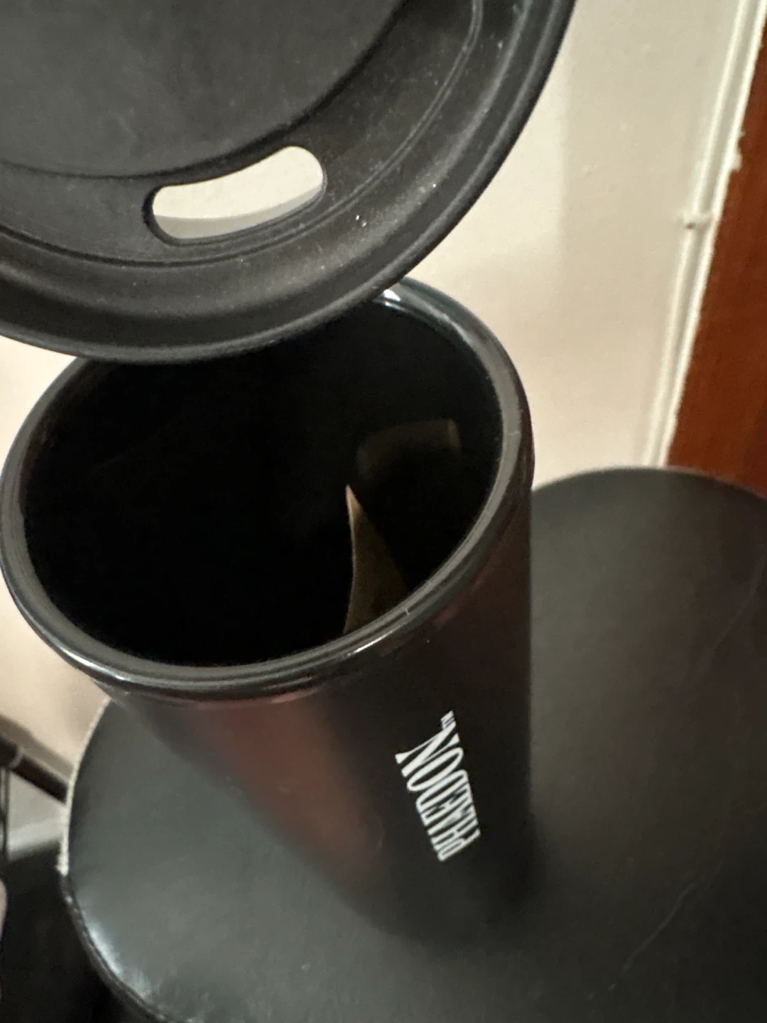 Phaedon Black Travel Mug - photo 2