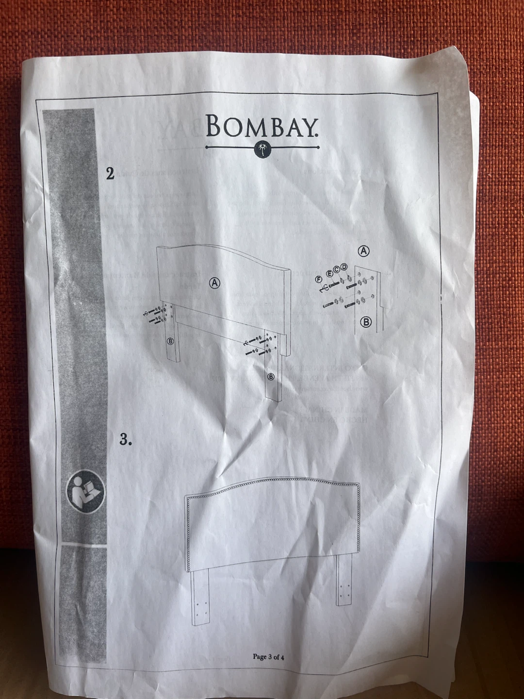 Bombay Notlyn Headboard - Red - photo 4
