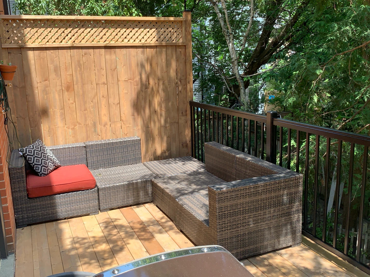 Sectional Wicker Patio Sofa - photo 4