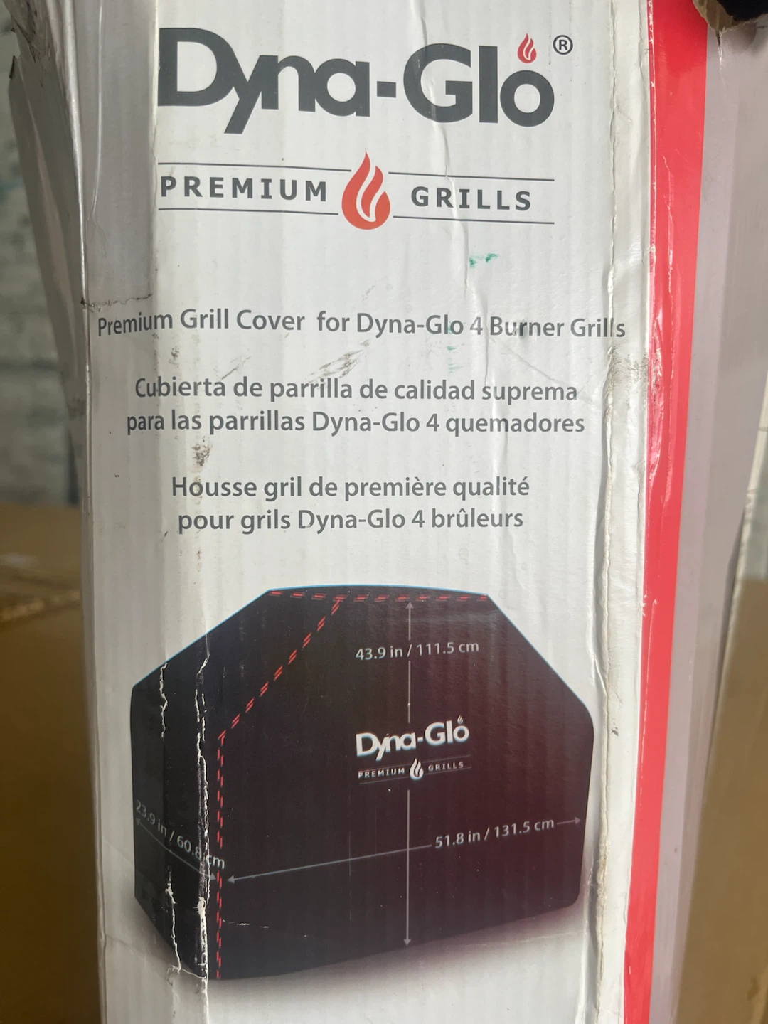 Dyna-Glo Premium Grill Cover for 4 Burner Grills