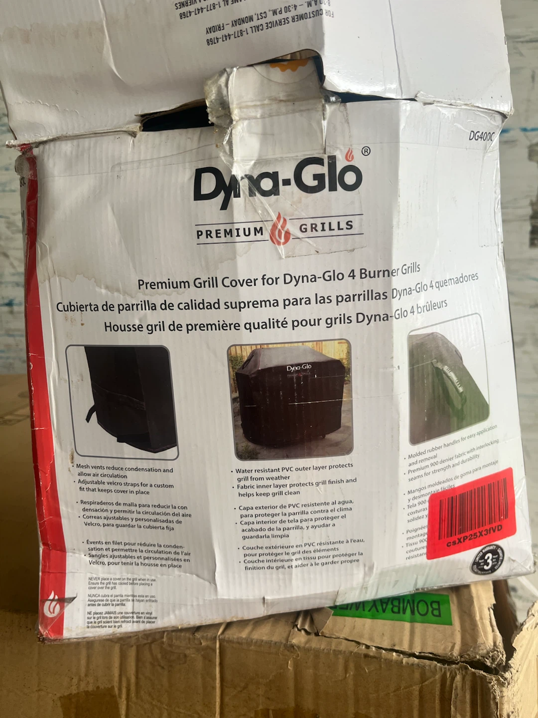 Dyna-Glo Premium Grill Cover for 4 Burner Grills - photo 3