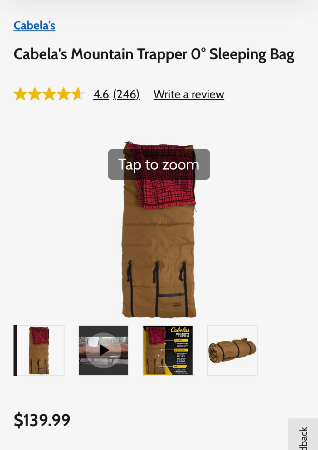 Two Cabela’s Mountain Trapper 0° sleeping bags. - photo 4