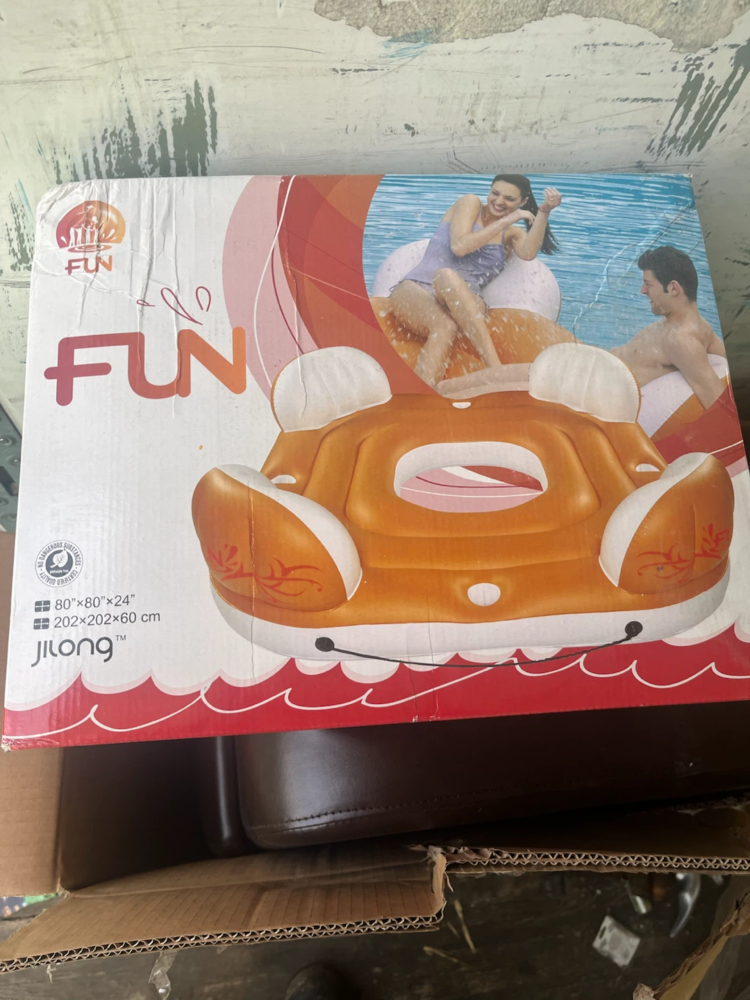 Jilong FUN Recreational Lounge Inflatable Float