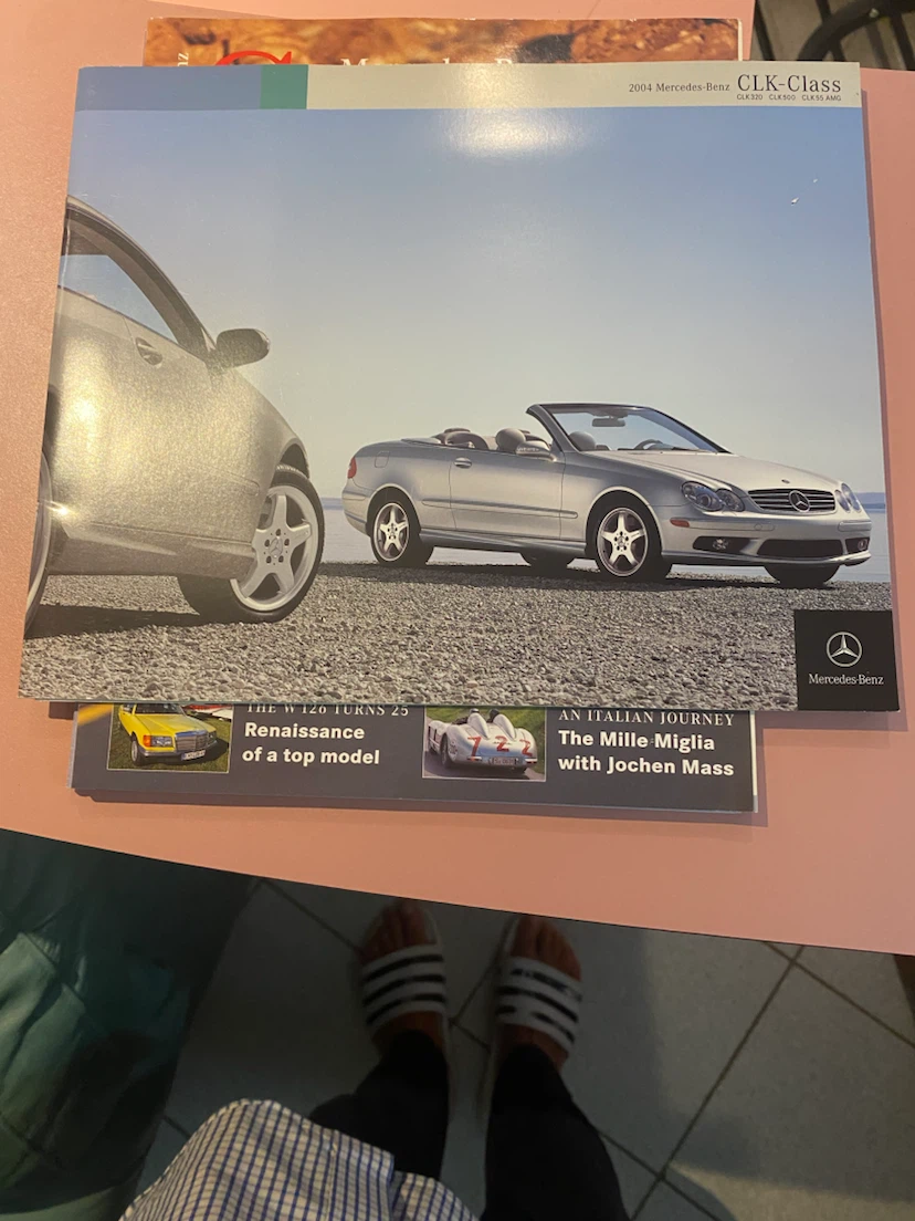 2004 Mercedes-Benz CLK-Class Brochure