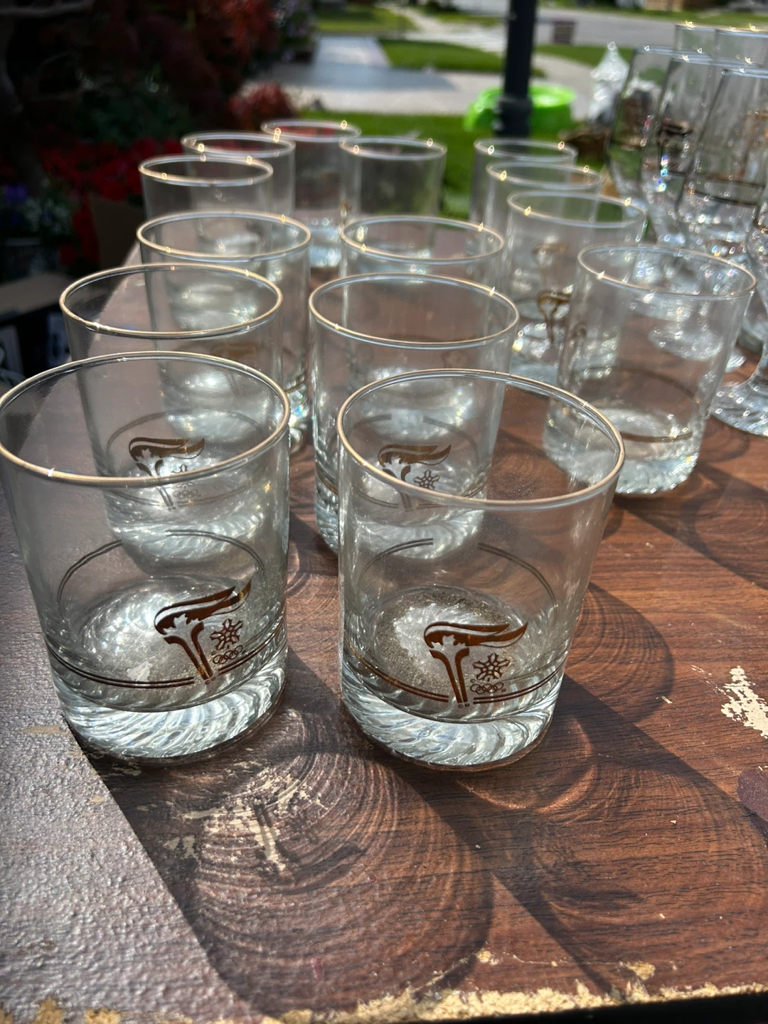 Set of 12 Olympic Glasses