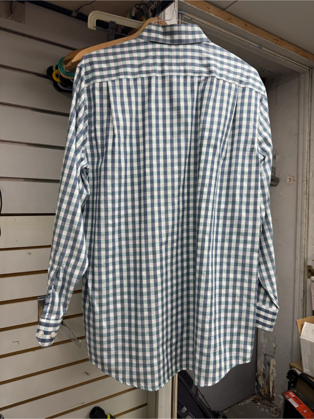 Michael Strahan Collection Gingham Dress Shirt - photo 4