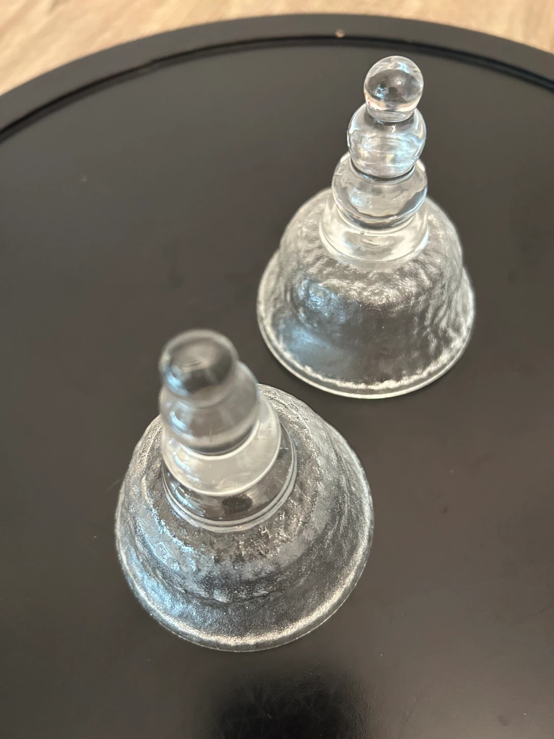 Pair of Antique Glass Medical Cupping Cups / Ventouse Jars - photo 5