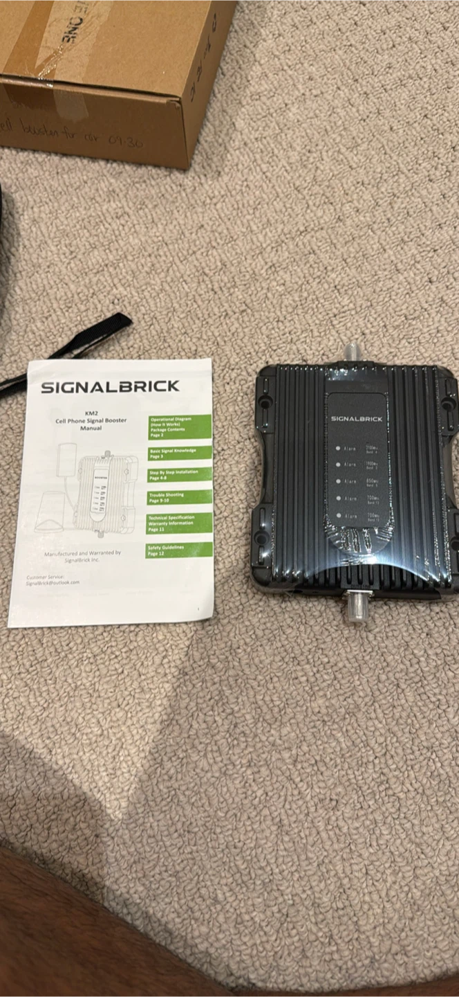 SignalBoost KM2 Five Band Cell Phone Signal Booster
