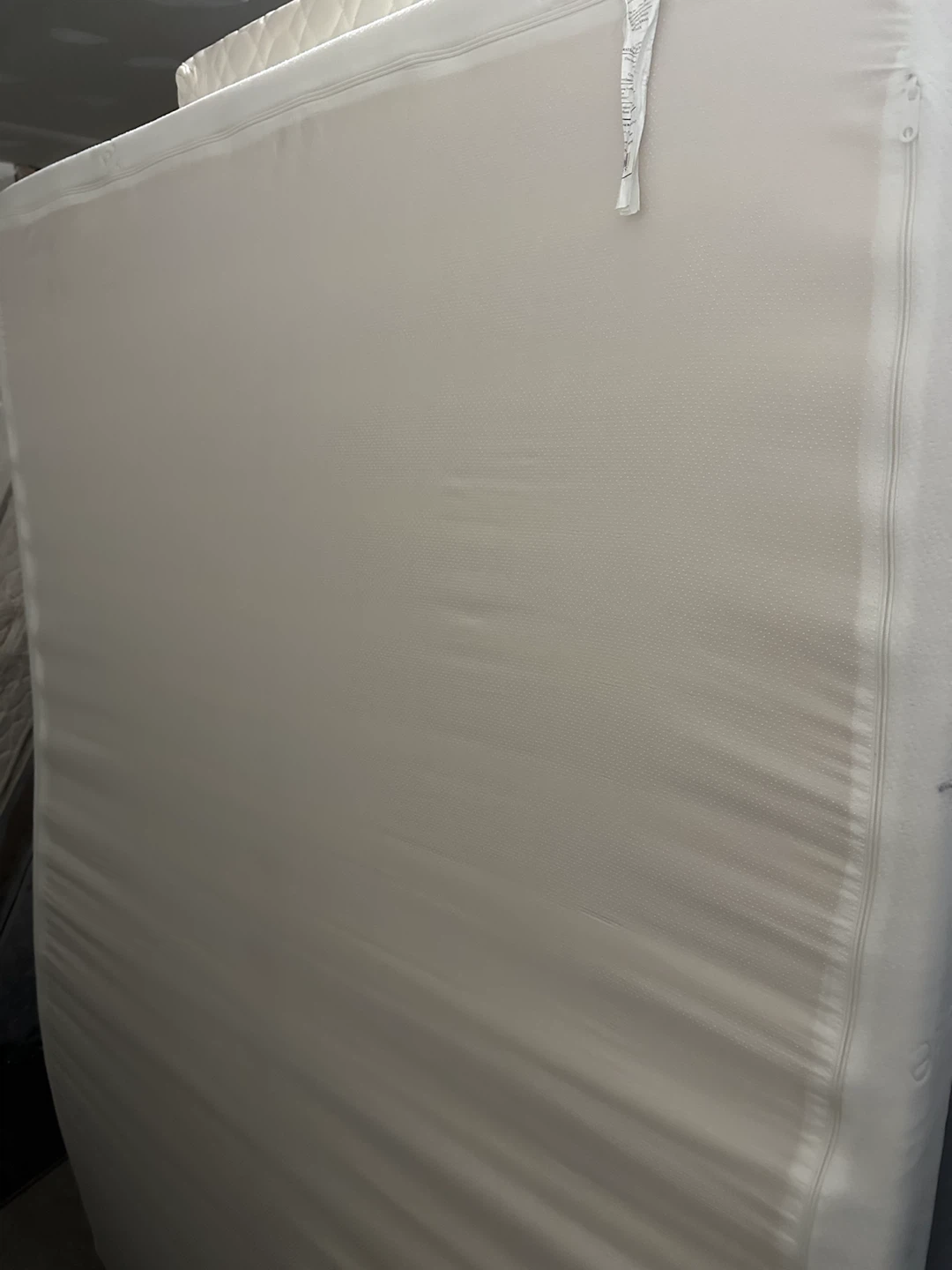 Double/Full size White Platform Bed Frame with Mattress - photo 5
