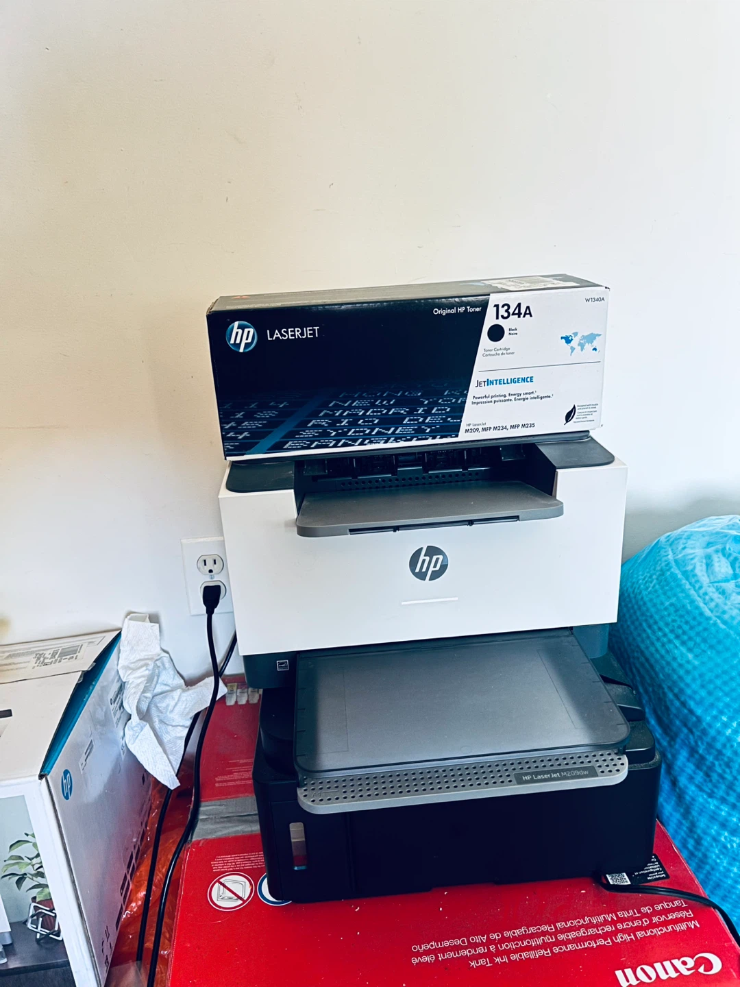 HP LaserJet M209dw All-in-One Printer - photo 2