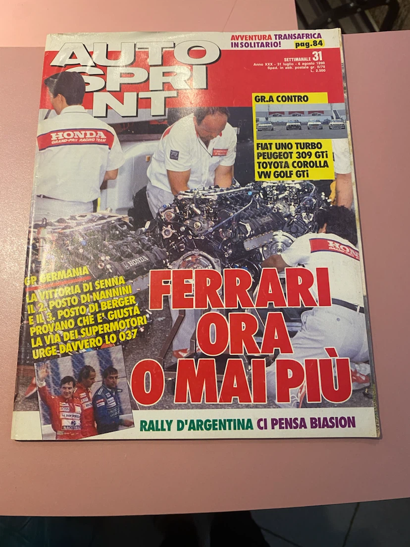 Auto Sprint Magazine - August 6, 1990