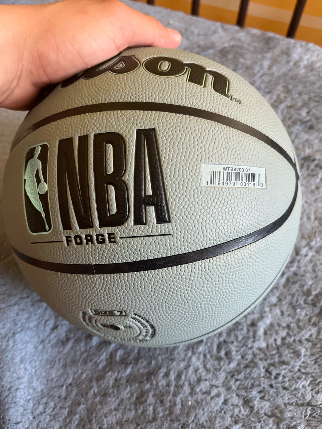 Wilson NBA Forge Basketball Size 7 - photo 2
