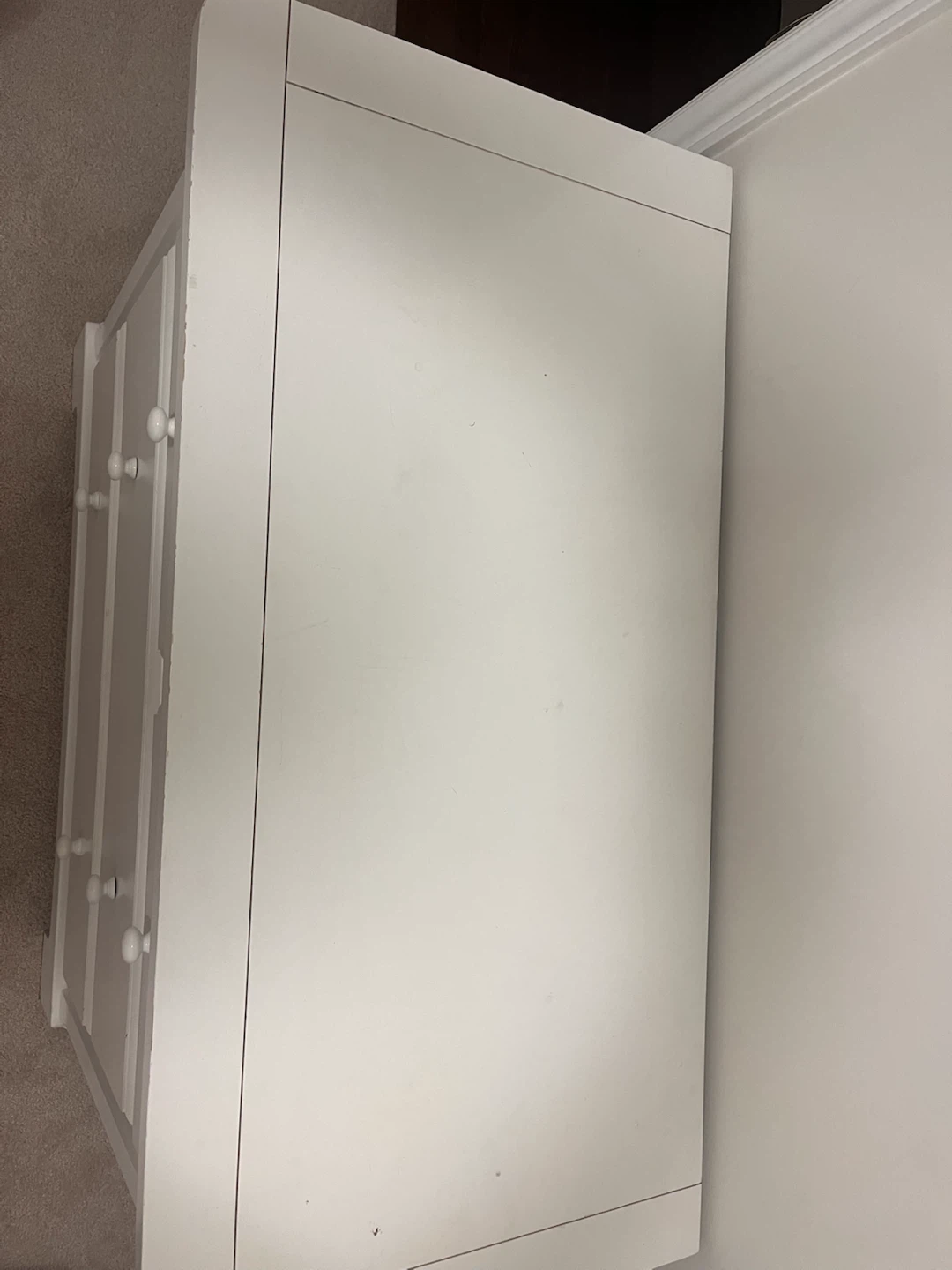 White Dresser / Changing Table - photo 5