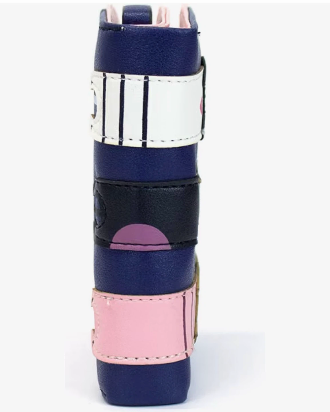 New Bifold Cute 3 Cat Zipeer Clutch Wallet - Navy Blue - photo 3