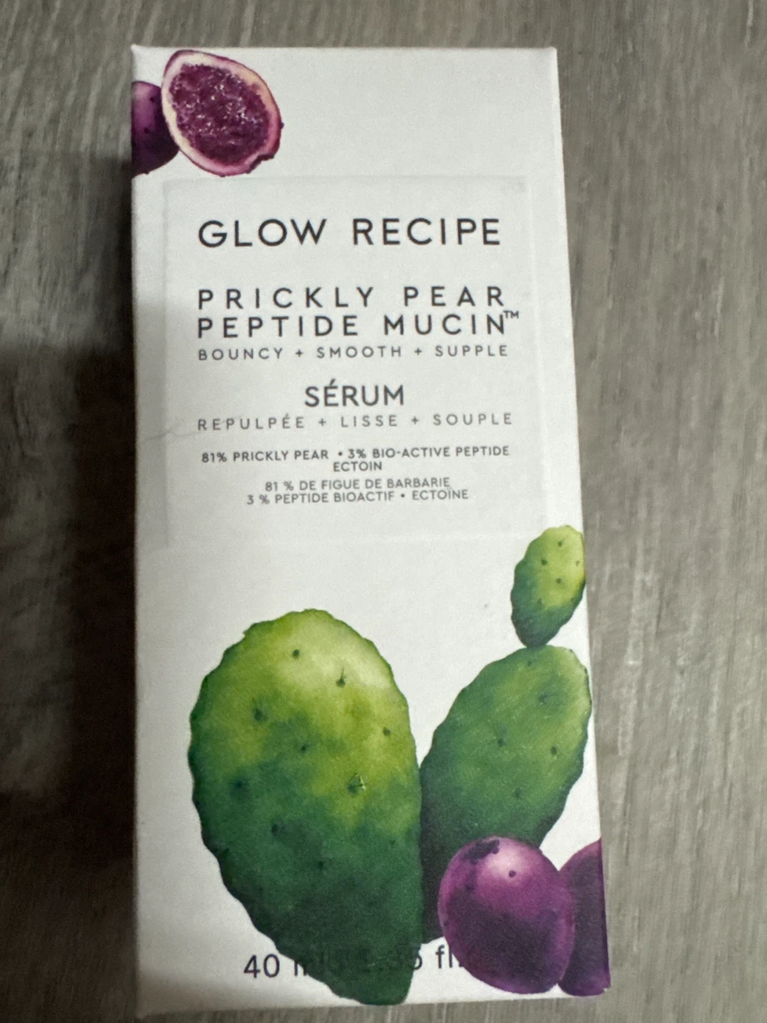 Glow Recipe Prickly Pear Peptide Mucin Serum 40ml