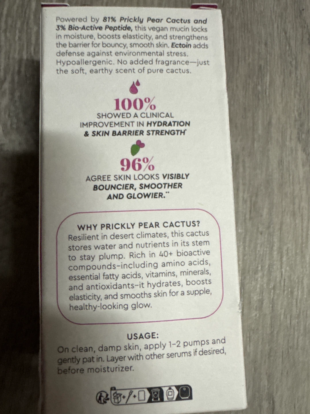 Glow Recipe Prickly Pear Peptide Mucin Serum 40ml - photo 2