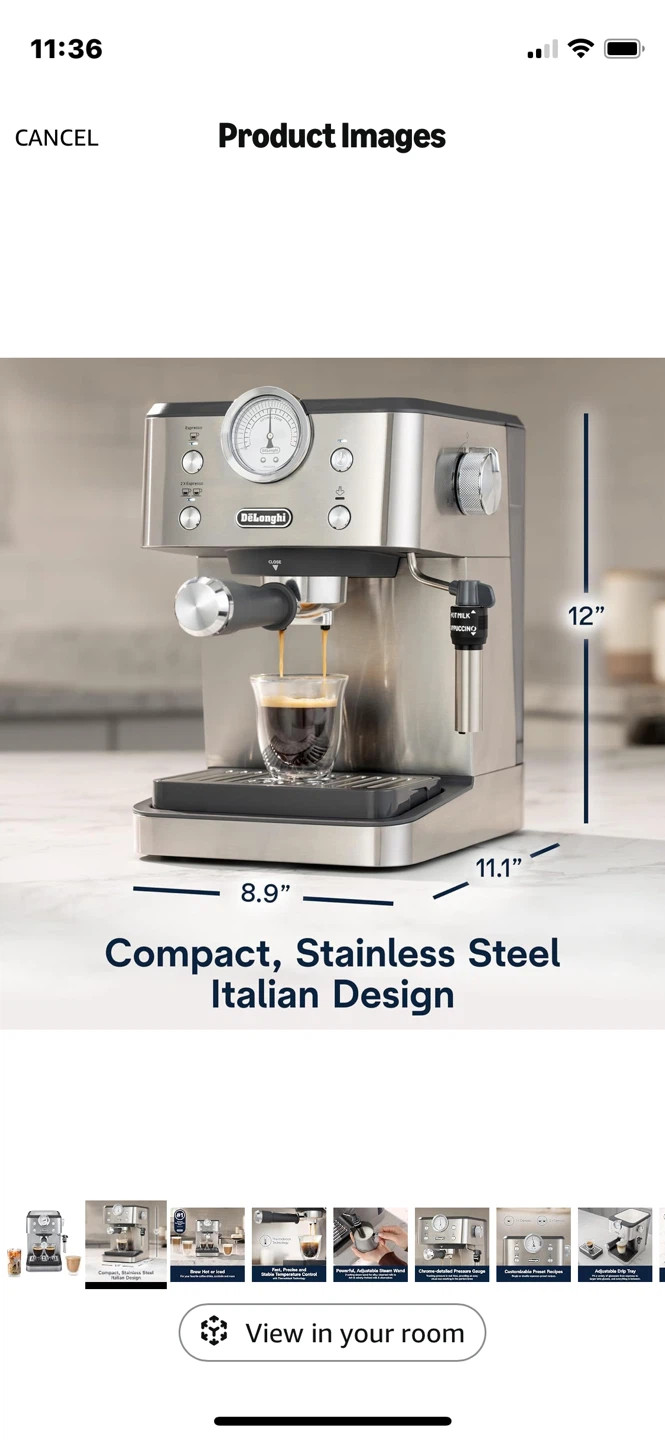 DeLonghi EM450M Espresso Coffee Maker - photo 3