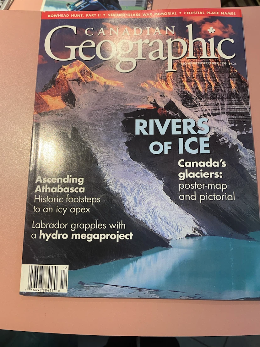 Canadian Geographic Magazine - November/December 1998