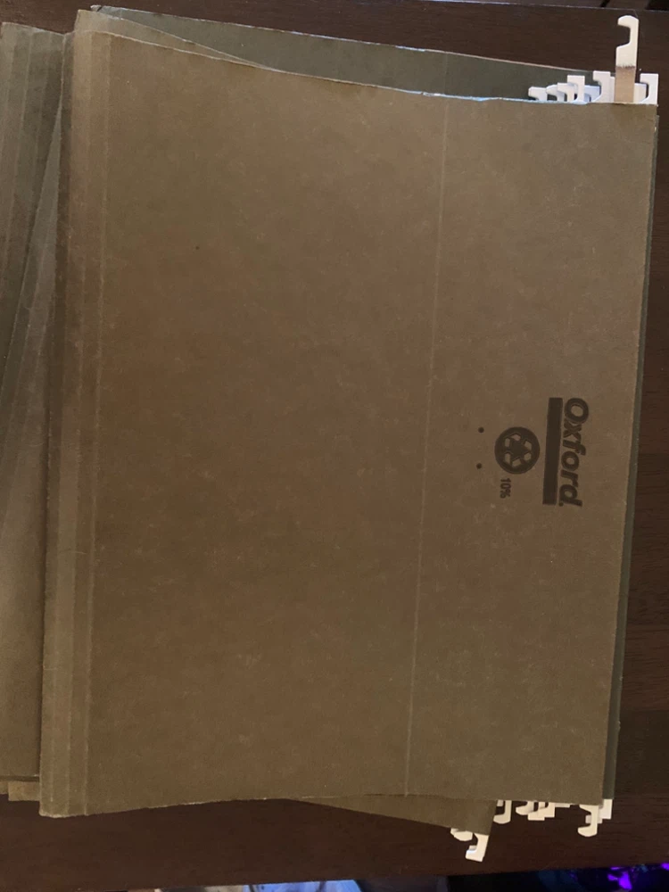 Used business folders