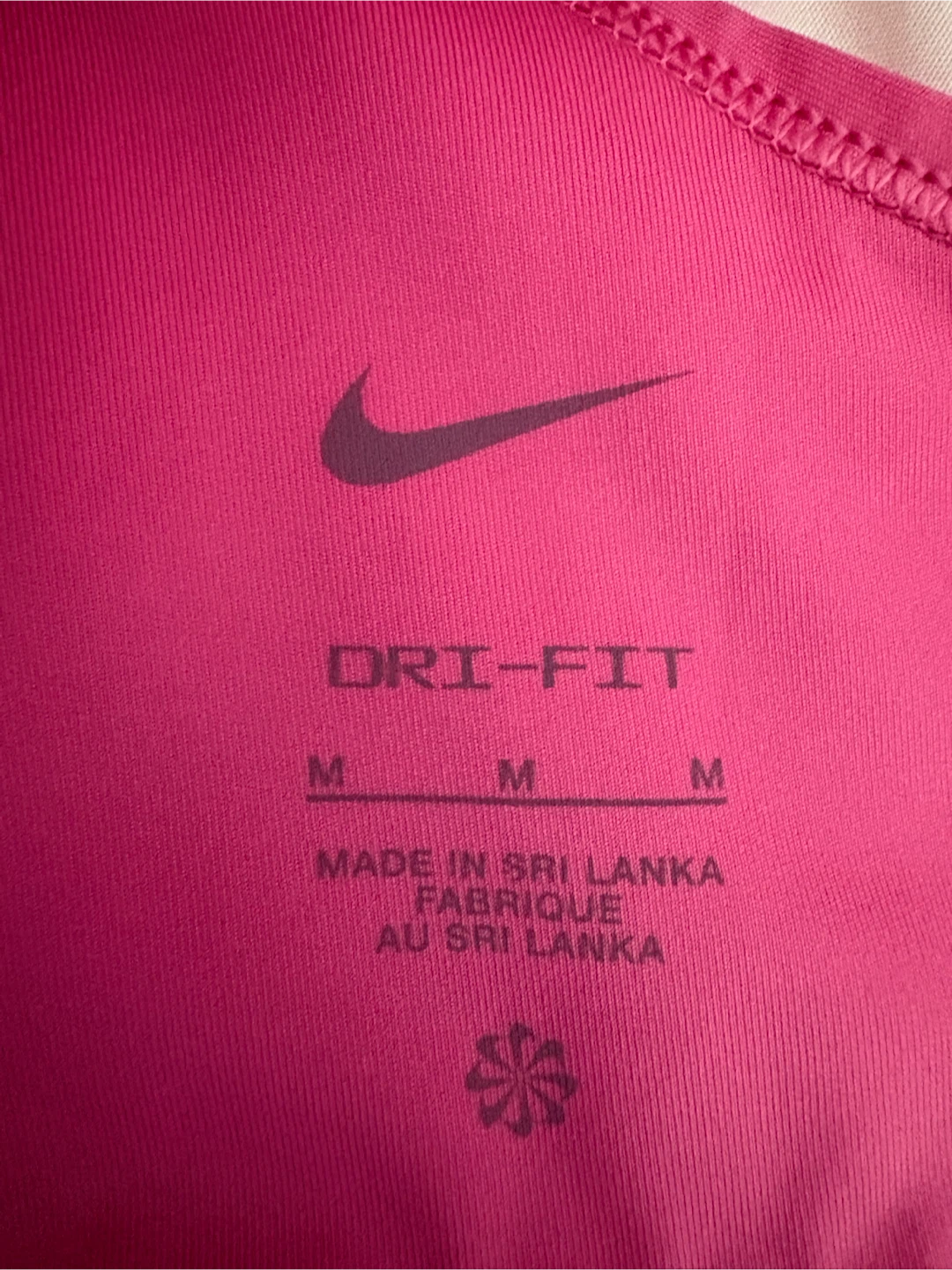 Nike Dri-Fit Sports Bra - Size M - photo 3