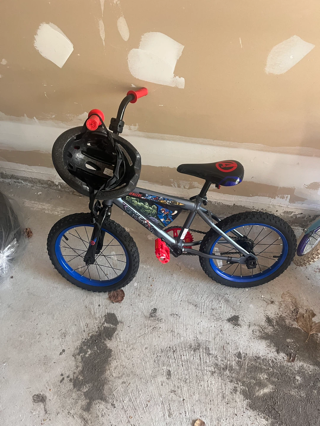Kids Bicycle and Helmet Set