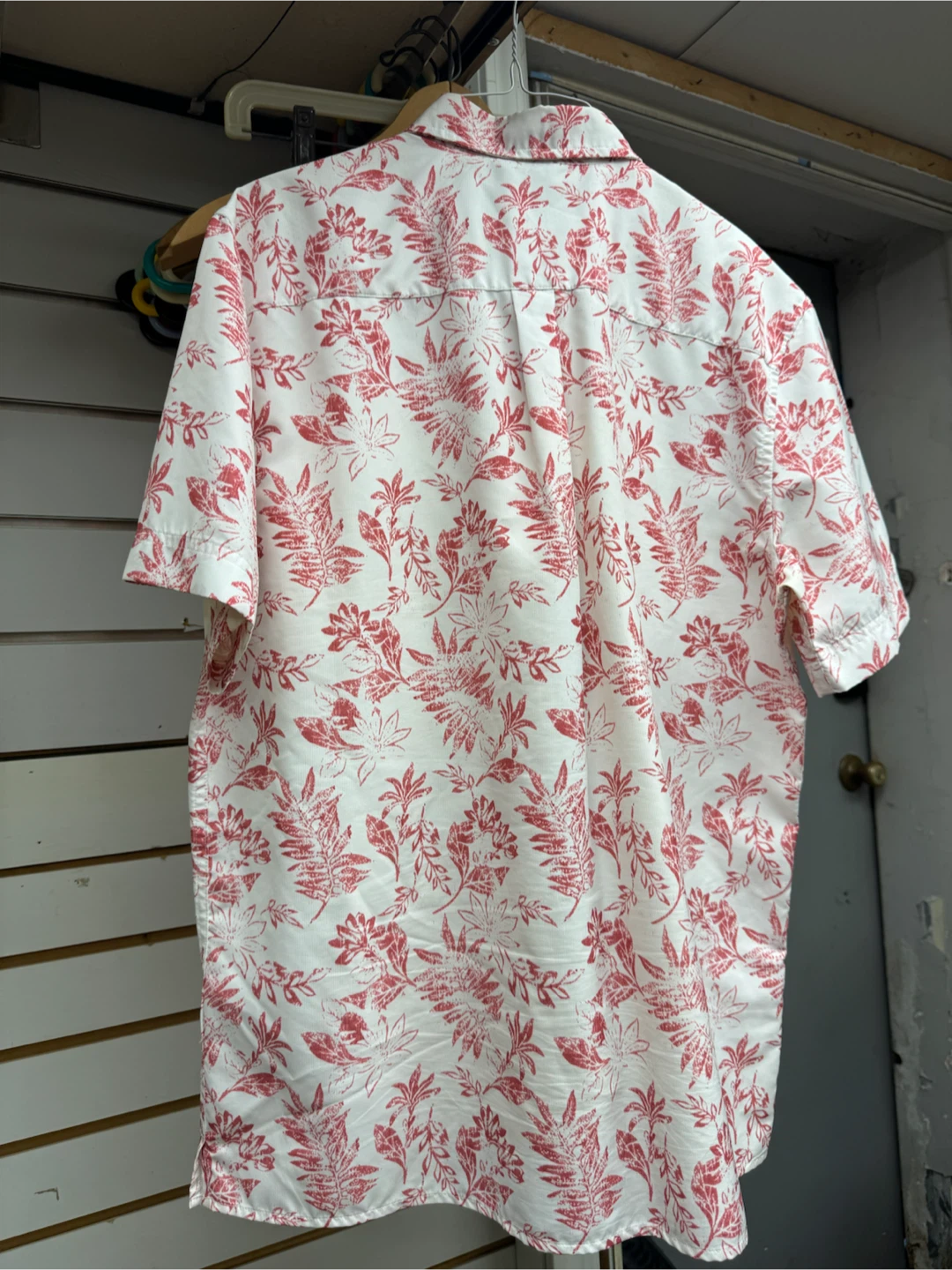 Chaps Men's Short Sleeve Button Down Shirt L - photo 4