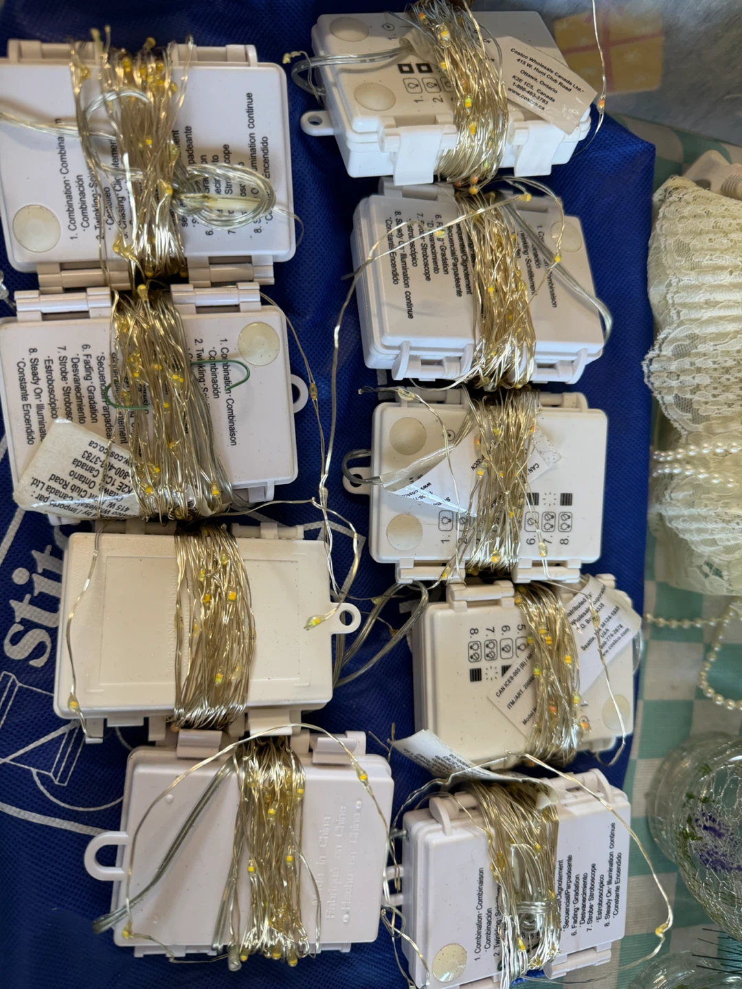 Costco LED Fairy String Lights (Set of 8)
