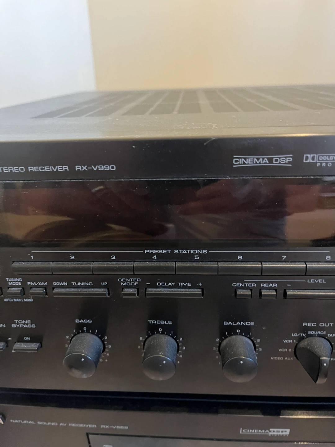 Yamaha Natural Sound Stereo Receiver RX-V990