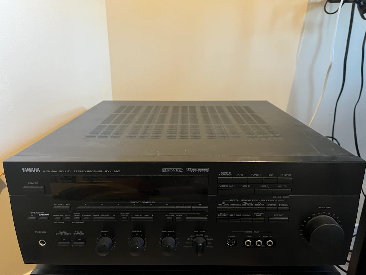 Yamaha Natural Sound Stereo Receiver RX-V990 - photo 3