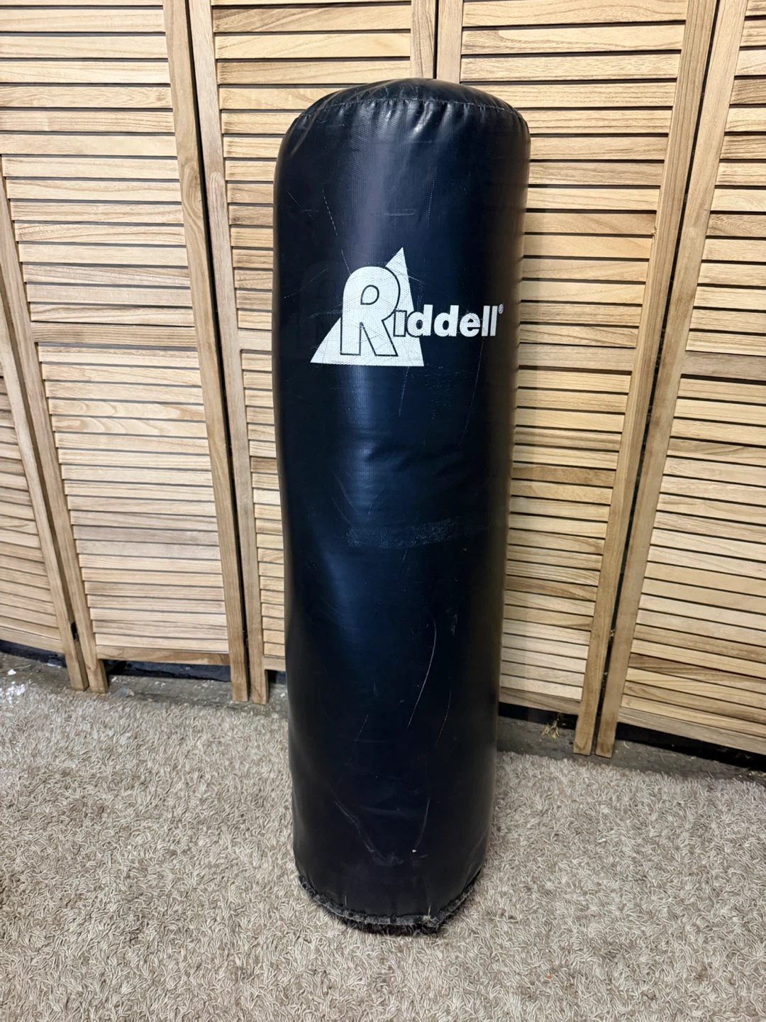 Riddell Black Punching Bag