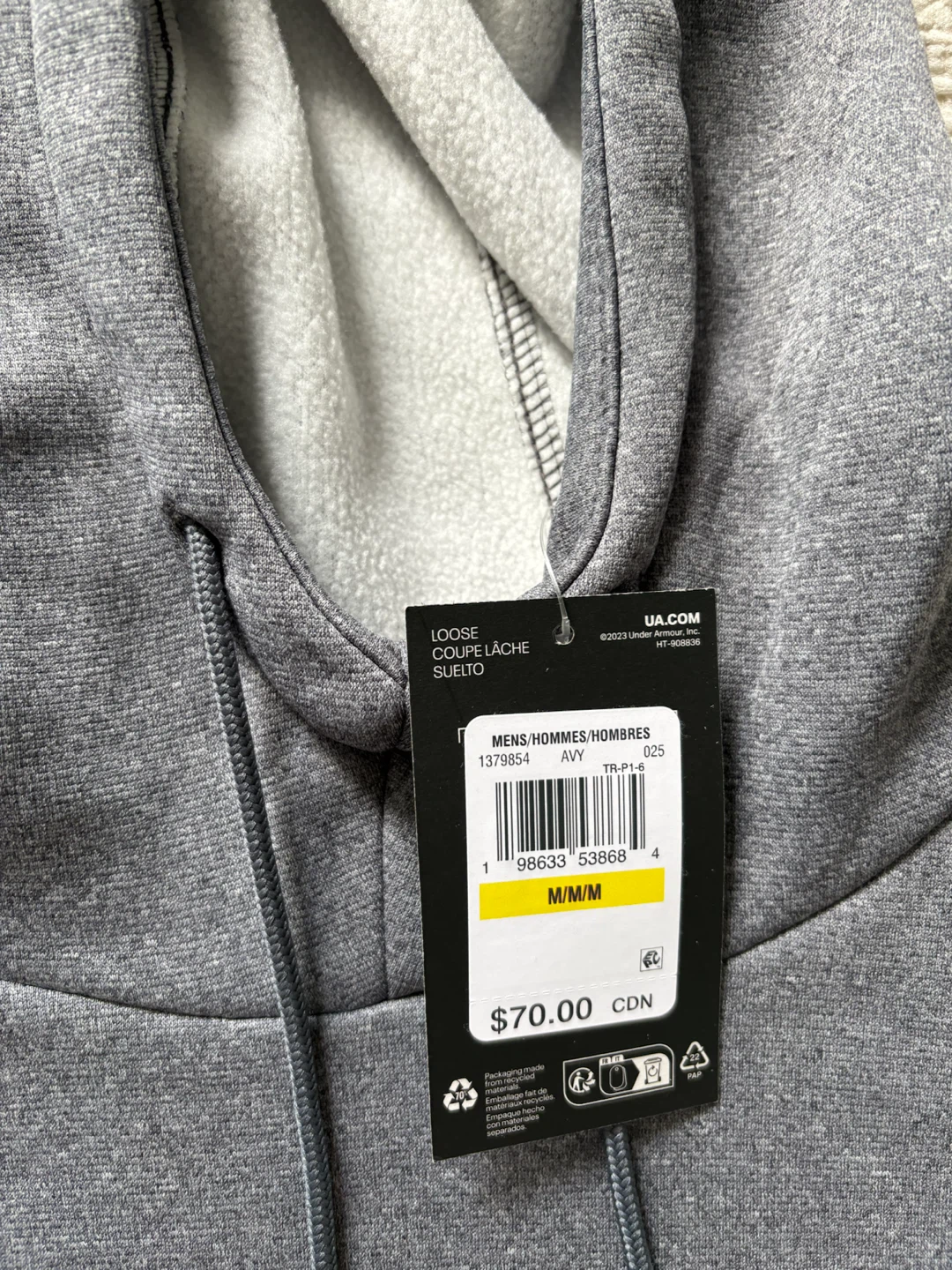 Under Armour Grey Hoodie - M/M - photo 4