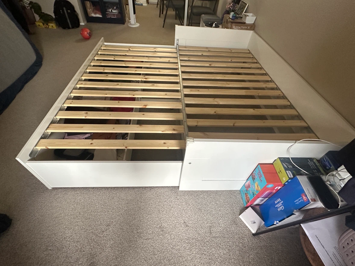 Ikea Daybed with Storage Drawers - photo 3