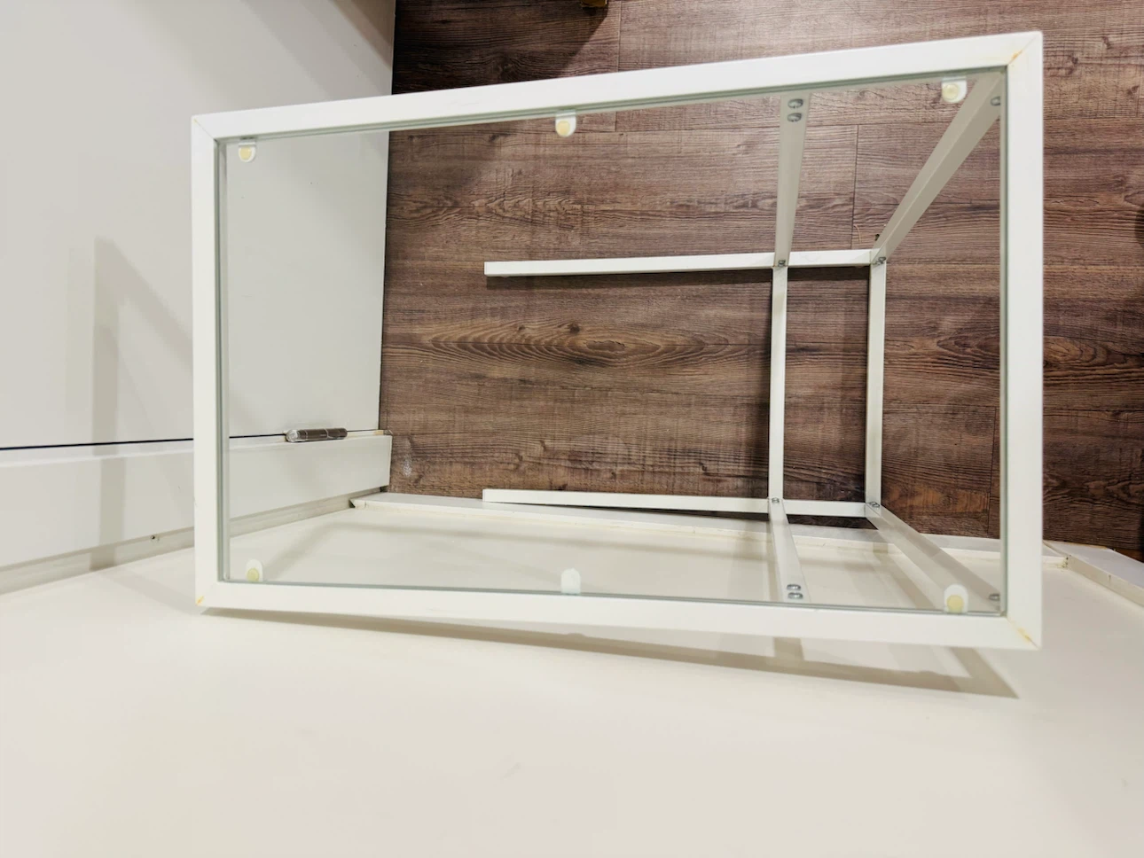 IKEA GAU"N Side Table with Glass Top - photo 3