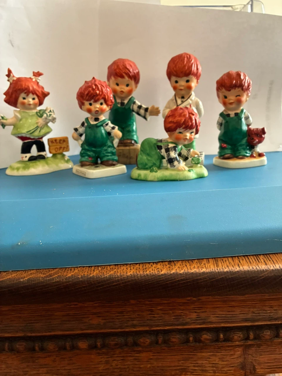 Red Headed Groebel Figurines - photo 2