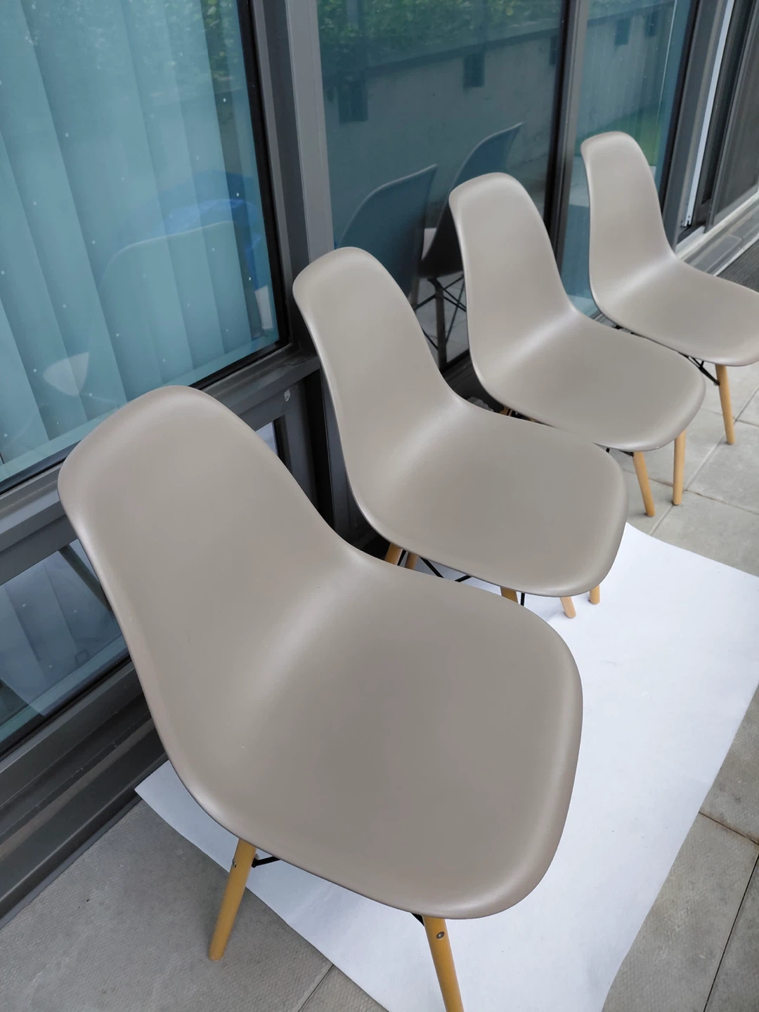 Set of 4 Chairs - photo 3