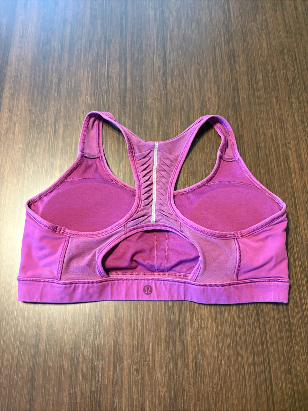 Lululemon Sports Bra - Magenta - Size 10 - photo 2