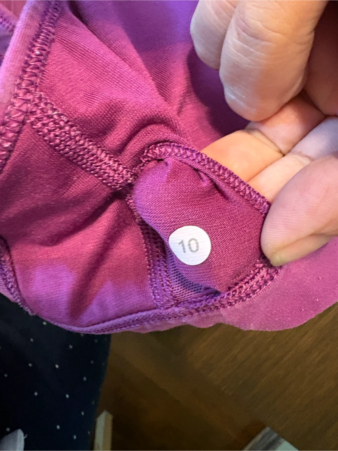 Lululemon Sports Bra - Magenta - Size 10 - photo 3