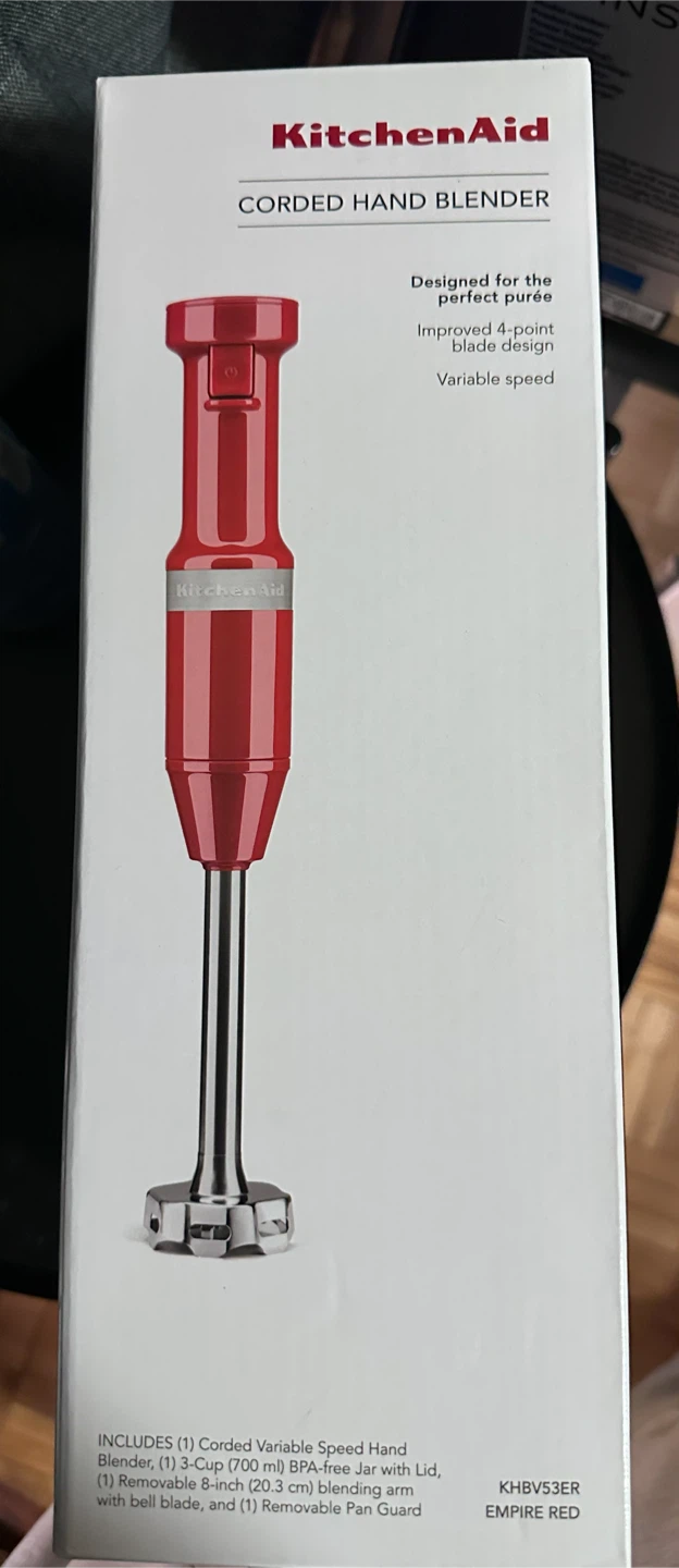 BNIB KITCHENAID variable speed corded hand blender - photo 2