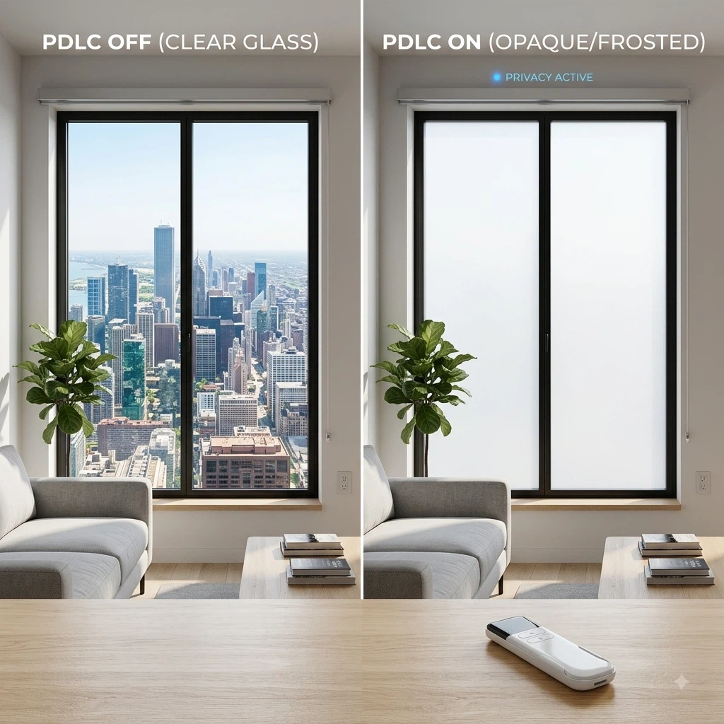 ⁠Complete PDLC Smart Film Kit - Electric Window Privacy - photo 3