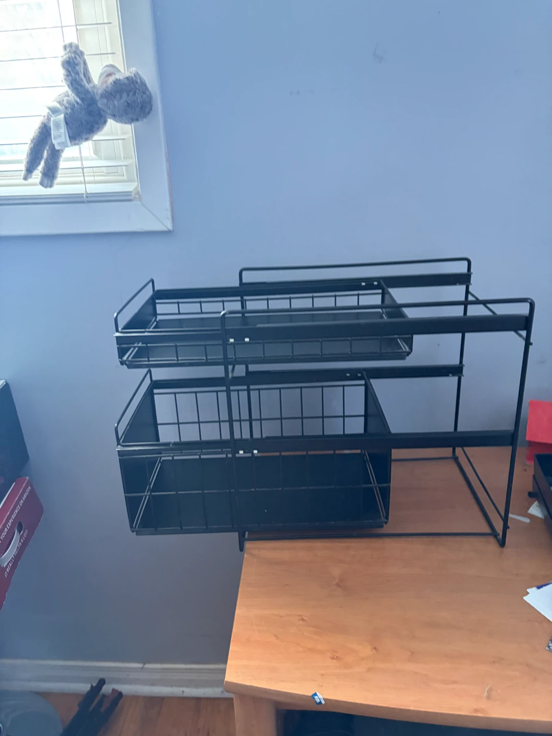 2-Tier Pull-Out Drawer Organizer