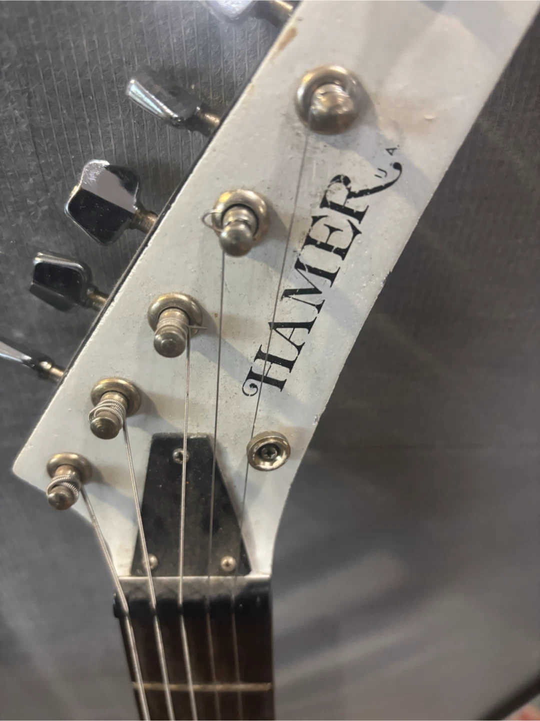 White Hamer Electric Guitar
