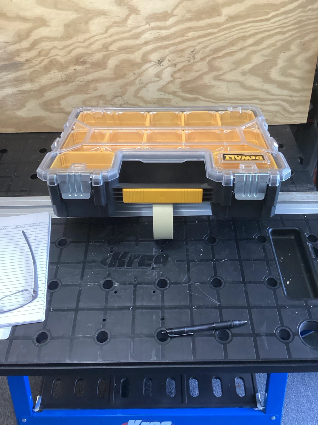 DeWalt Small Parts Organizer Storage Bin Case - photo 2