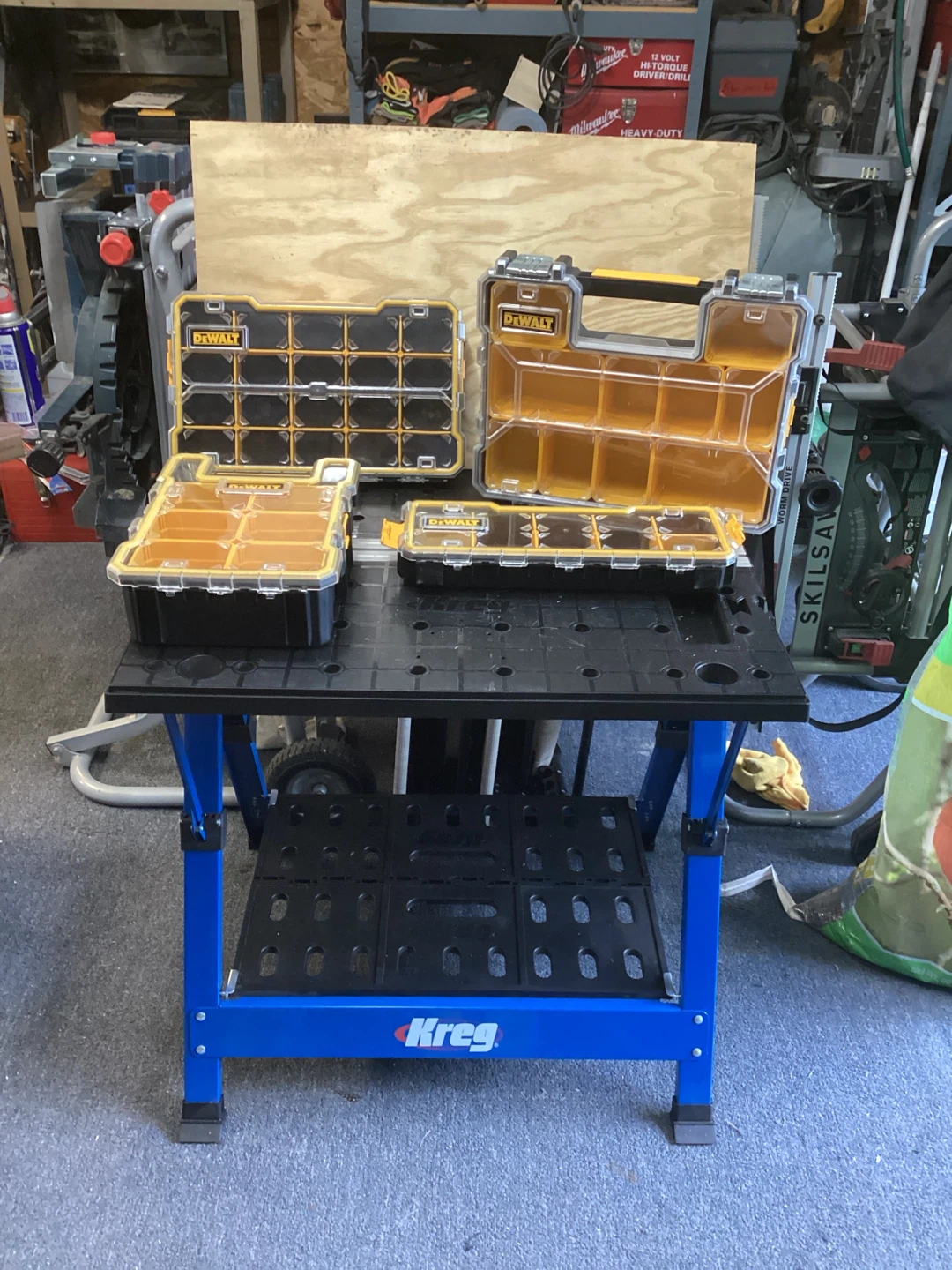 DEWALT Storage Organizer Bins - Set of 4