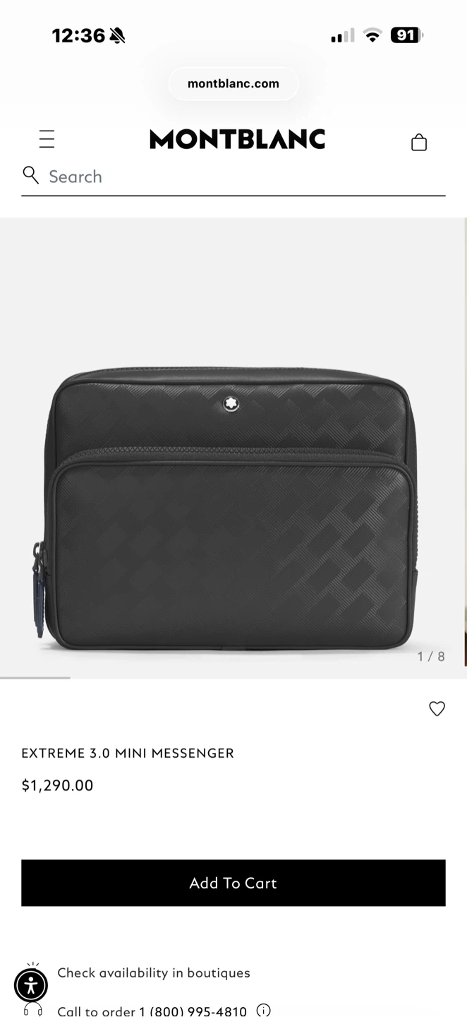 Montblanc Extreme 3.0 Mini Messenger Bag - photo 2