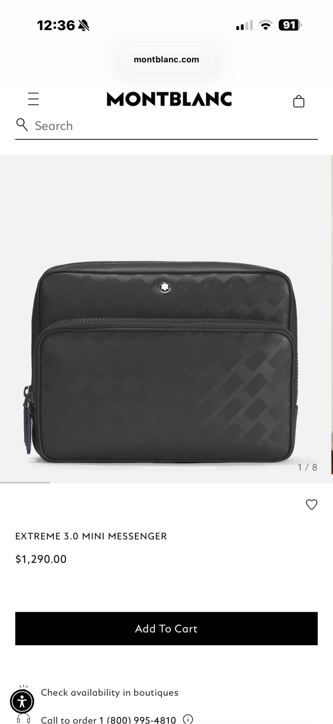 Montblanc Extreme 3.0 Mini Messenger Bag - photo 2