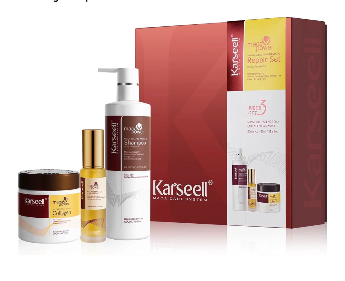 Karseell Maca Essence Moisturizing Repair Set